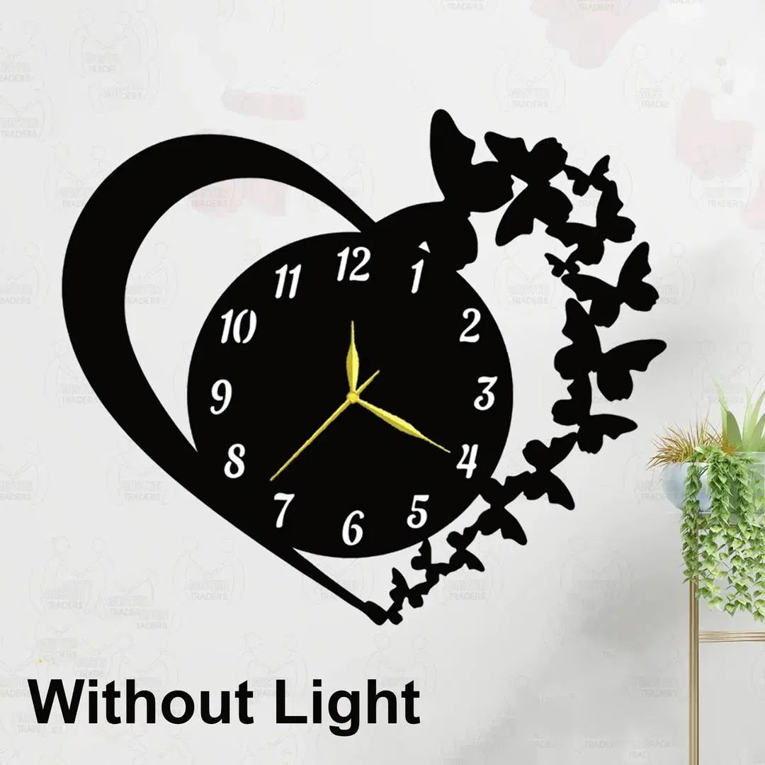 Heart Design Clock