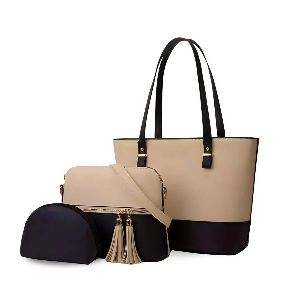 Women's PU Leather Textured Hand Bag