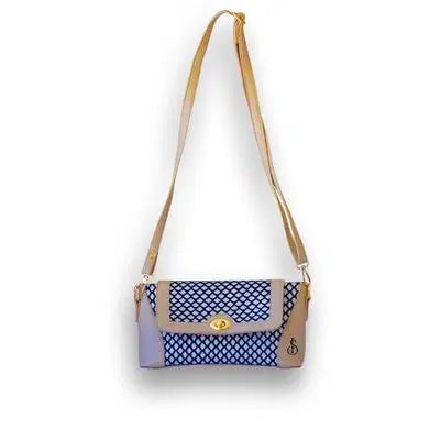 Girl's PU Leather Textured Shoulder Bag